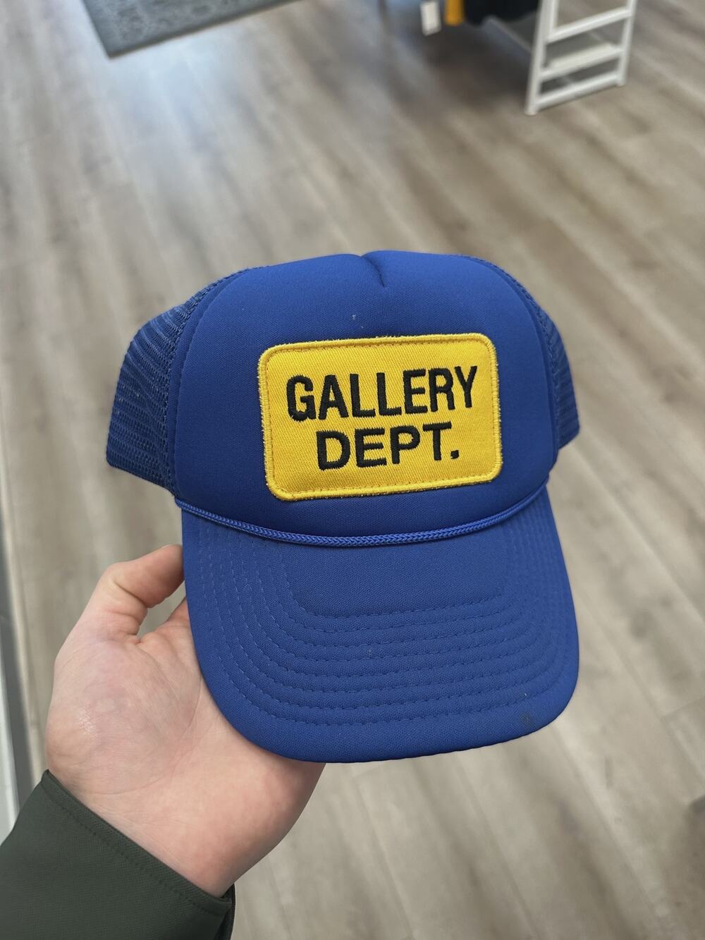 Gallery Dept Hat Box Blue snapback Pre-Owned SF